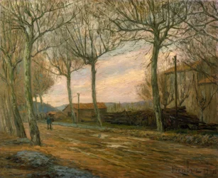 Paisaje con vagabundo