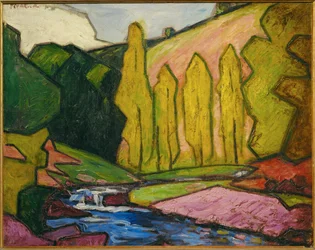 A orillas del Creuse (pintura sobre lienzo)