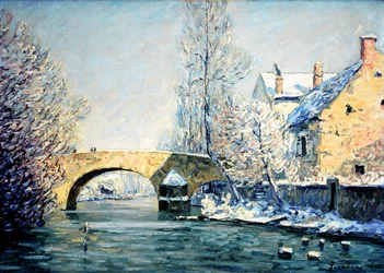Pont Aubert, efecto nieve