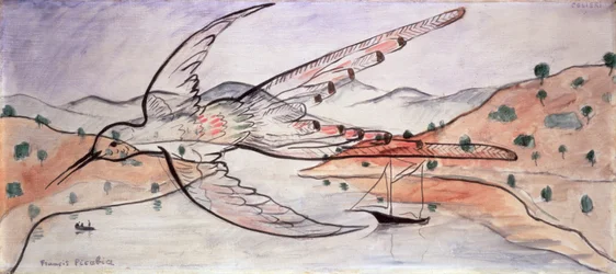 El colibrí, c.1928-30 (óleo sobre lienzo)