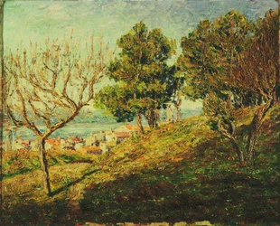 Vista de Saint-Tropez; Vue de Saint-Tropez
