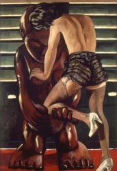 Mujer con ídolo