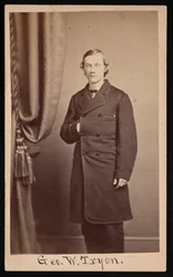 Retrato de George Washington Tryon 1838-1888, circa 1860s