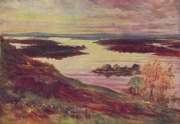 Un lago irlandés