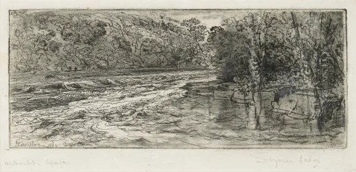 Un lugar probable para un salmón, 1889