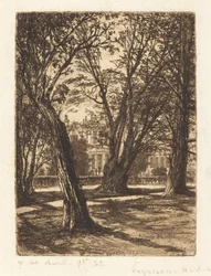 Jardines de Kensington (La pequeña placa)