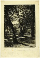 Jardines de Kensington, No. I (placa pequeña)