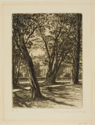 Jardines de Kensington, No. I (placa pequeña)