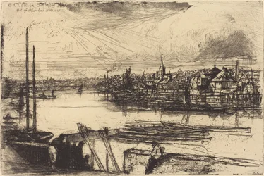 Viejo Chelsea, desde la ventana de Whistler (Battersea Reach)