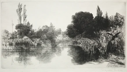 Shere Mill Pond, No. 11 La Gran Placa, 1860 y posteriores