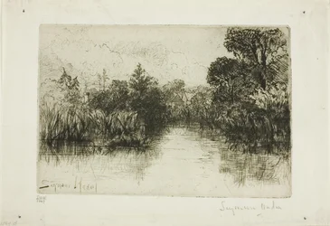 Estanque de Shere Mill, No. I (placa pequeña)