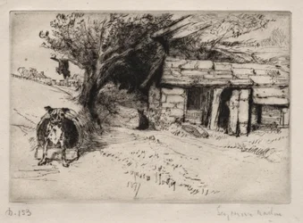 La cabaña, 1877