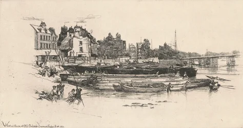 La casa de Whistler en el antiguo Chelsea
