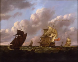 Paisaje marino (óleo sobre lienzo)