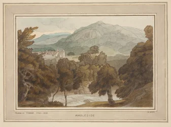 Ambleside, una vista cerca de Clappers Gate, Ambleside