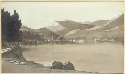 Ciudad de Lugano, Suiza, 1781