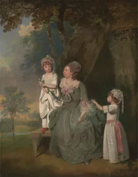 La Sra. Barclay y sus hijos