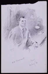 Retrato de HB Cresswell