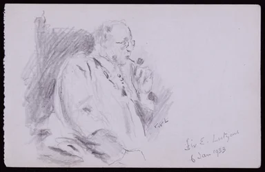 Retrato de Sir Edwin Lutyens