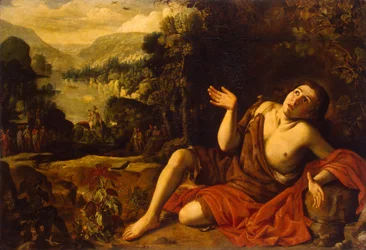 San Juan Bautista en el desierto, 1630