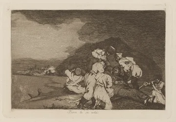 Bien te se est? (It Serves You Right), pl. 6 from the series Los desastres de la guerra (The Disasters of War)