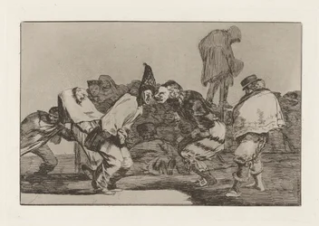 Disparate de carnaval (Carnival Folly), also known as Alegrias antrojo, que ma?ana seras ceniza (Rejoice, Carnival, for Tomorrow Thou Will Be Ashes), from the series Los disparates (Los proverbios)