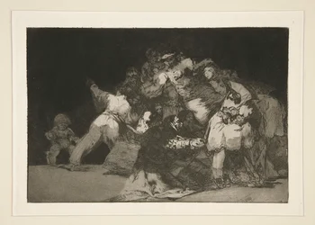 Disparate general (General Folly), pl. 9 de la serie Los proverbios
