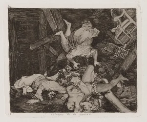 Estragos de la guerra (Ravages of War), Plate 30 from Los desastres de la guerra (The Disasters of War)