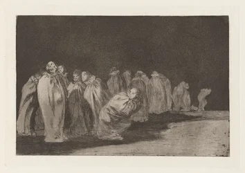 Los ensacados (The Men in Sacks), también conocido como So el sayal, hay al (Hay algo debajo del cilicio), de la serie Los dispares (Los proverbios)