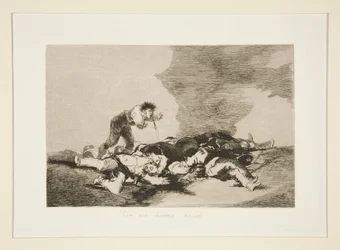 Para eso has nacido (Esto es para lo que naciste), pl. 12 de Los desastres de la guerra
