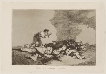 Para eso has nacido (Esto es para lo que naciste), pl. 12 de la serie Los Desastres de la Guerra