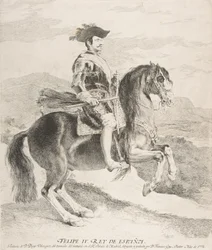 Felipe IV a Caballo, después de Velázquez