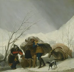 Escena de invierno, c. 1786