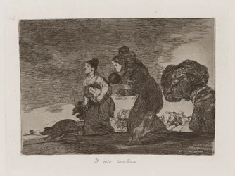 Y esto tambien (And This Too), Plate 45 from Los desastres de la guerra (The Disasters of War)