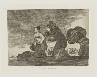Y ésta también. (Y esto también), pl. 45 de la serie Los Desastres de la Guerra
