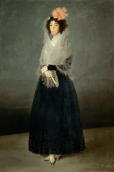 Retrato de la Condesa del Carpio, Marquesa de la Solana 1757-1795, ca. 1794