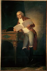 Don Jose Alvarez de Toledo y Gonzaga, Marques de Villafranca y Duque de Alba (painting on canvas)