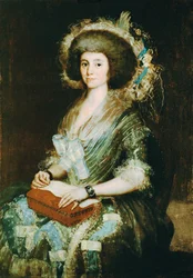 Doña Isabel Lobos de Porcel (óleo sobre lienzo)