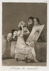 Hasta la muerte de Los Caprichos, publicado en 1799