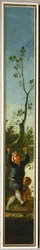 Un niño y un árbol ... (pintura sobre lienzo)