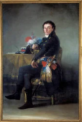 Retrato de Ferdinand Guillemardet, embajador de Francia en España. Pintura de Francisco de Goya