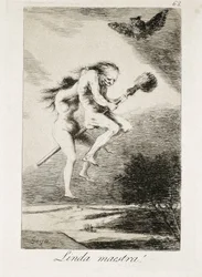 Pretty Teacher. 1793-1799 (aguatinta)