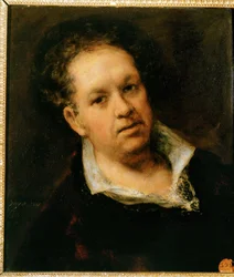 Autorretrato ... (pintura sobre lienzo)
