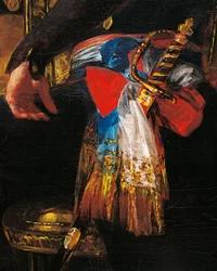 Espada y faja (detalle)