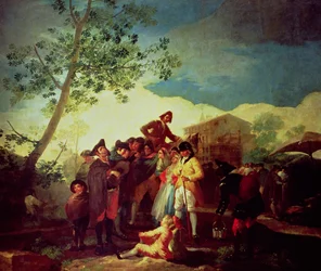 El guitarrista ciego, c.1778 (óleo sobre lienzo)