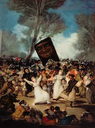 El entierro de la sardina (Festival del Corpus Christi en Miércoles de Ceniza)