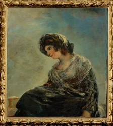La lechera de Burdeos (pintura sobre lienzo)