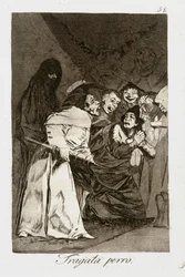 Trágala, perro (Caprichos 58)
