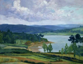Ría gallega - óleo / lienzo - 90x126 - 1930/36