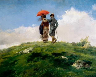 La montaña verde